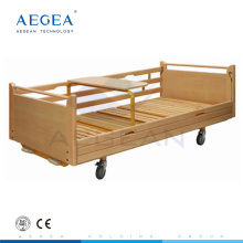 AG-BYS113 Cadre en bois 2 fonction réglable salle de soins manuels hôpital hospitalier lit